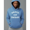 thumbnail image 2 of Brave And Wild Wildflower Hoodie Women -Image by Shutterstock, Female Small, 2 of 4