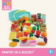 thumbnail image 5 of Battat Pantry in a Bucket Play Food Set with 70+ Pieces 11.46 in, Toddler and Preschool Toys, 5 of 7