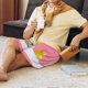 thumbnail image 5 of Balery A Funny Cat Pantalones cortos de pijama de punto de algodón para hombre con cinturilla y bolsillos-Small, 5 of 6