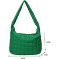 thumbnail image 6 of CoCopeaunt Quilted Tote Bags for Women Lightweight Quilted Padding Shoulder Bag Down Cotton Padded Large Tote Bags Lattice, 6 of 6