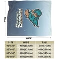 thumbnail image 3 of Coastal Carolina University Fleece Blanket, Very Soft Microfiber Flannel Blanket for Couch Warm and Cozy for All Seasons, 3 of 6
