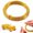 Golden, variant on 20 Gauge Aluminum Wire, 0.8mm Bendable Metal Craft Wire 32.8 Ft DIY Beading/Floral for Jewelry Making, Sculpting, Dolls Skeleton, Garlands, Weaving and Wrapping (Golden) Golden