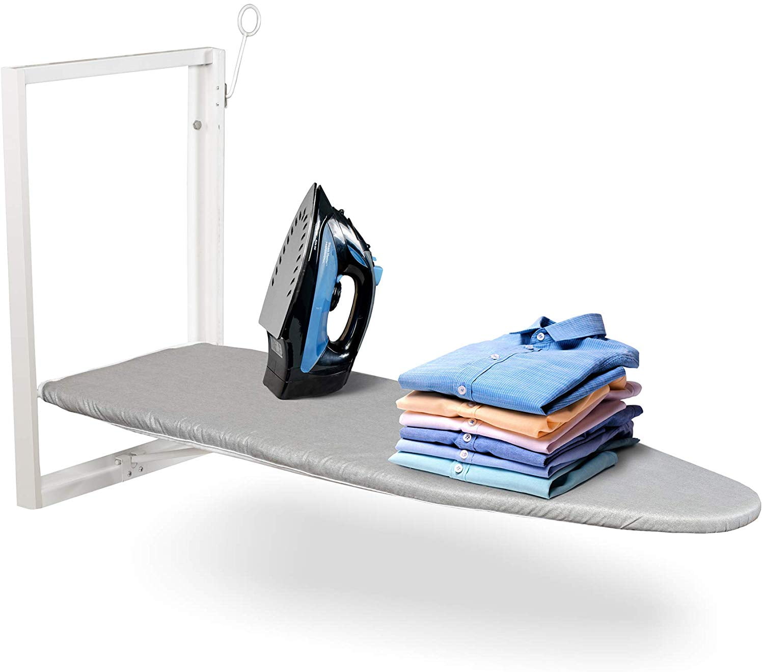 Details about  / Ironing Board Wall Mount Home Ironing Cover Folding Ironing Board Storage Iron