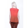 thumbnail image 2 of Ombre V Neck Sleeveless Cotton Tee, 2 of 3