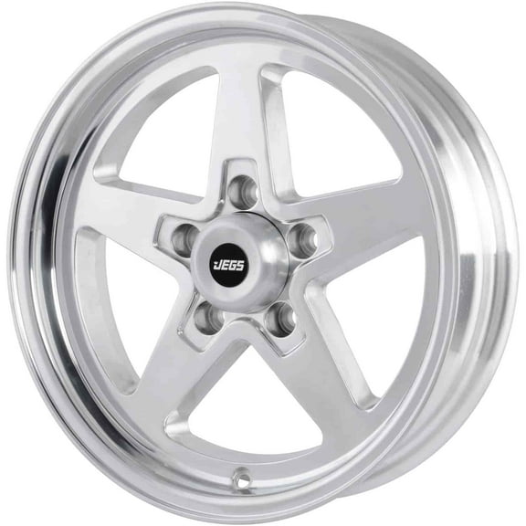 JEGS 680251 SSR Star Wheel Size: 15 x 4 Bolt Pattern: 5 x 4.50 Back Spacing: 1.7