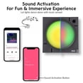 thumbnail image 6 of Yescom Smart LED Color Light Panel Quantum Lamp Voice Control Wifi Magnetic Home Game Gifts, 6 of 11