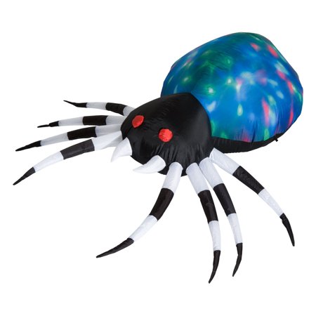 Homcom 5 Long Outdoor Lighted Airblown Inflatable Halloween Lawn