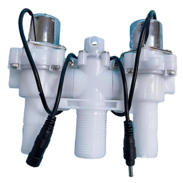 Válvula solenoide de repuesto para inodoros sin cisterna, distancia entre orificios de 9,1 cm, fácil instalación, compacta, ligera, accesorio para rep