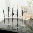 thumbnail image 3 of Plymor Clear Acrylic 24 Pen Display Holder Stand, 3.125" H x 7.375" W x 3.75" D (6 Pack), 3 of 3