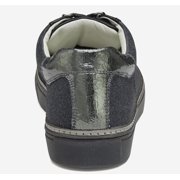 Johnston & Murphy Women's Callie Lace-Up Black Glitter Fabric/Black Glove - 78-14485