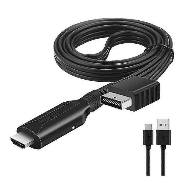 WIISTAR for PS2 To HDMI-compatibale Audio Video Converter Adapter Support For PS 1/2 for HDTV PC Full HD Cable Adapter