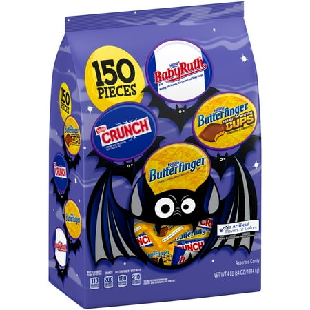 UPC 028000795627 product image for Nestle Assorted Halloween Chocolate Fun Size Candy Bars, 150 count, 4 lbs | upcitemdb.com