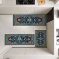 thumbnail image 3 of IsecretJoy Non Slip Kitchen Rugs Sets of 3, Washable Kitchen Mats for Floor Waterproof & Stain Resistant Runner Rug for Kitchen, Laundry Room, Hallway, 3 of 11