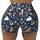 thumbnail image 2 of Fotbe Animals And Wildflowers Shorts Sin Costuras – Shorts Deportivos de Cintura Alta para Mujer, Elásticos para Gimnasio, Yoga, Running o Ciclismo-Medium, 2 of 8