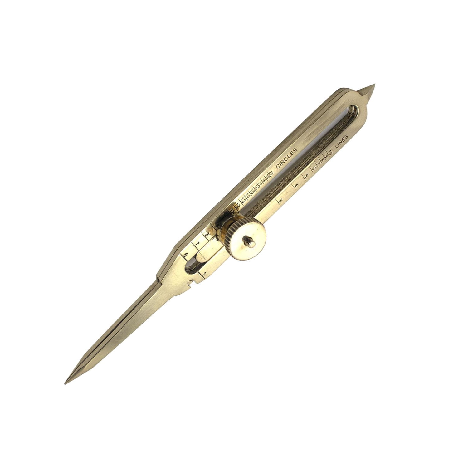 Professional Brass Proportional Divider, 6 Inch, Drawing and Measurement Tool