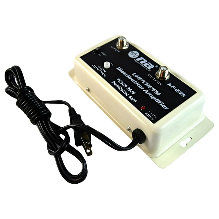 Nippon America 36 dB Digital TV Antenna Amplifier, Indoor Signal