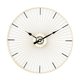 thumbnail image 1 of Relojes colgantes de estilo nórdico, reloj decorativo de Metal, reloj de pared grande Circular de barrido silencioso, para dormitorio, restaurante,, 1 of 9