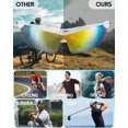thumbnail image 4 of Gafas de Sol para Ciclismo Hurdilen Polarizadas UV400 con 5 Lentes Intercambiables Unisex, 4 of 7
