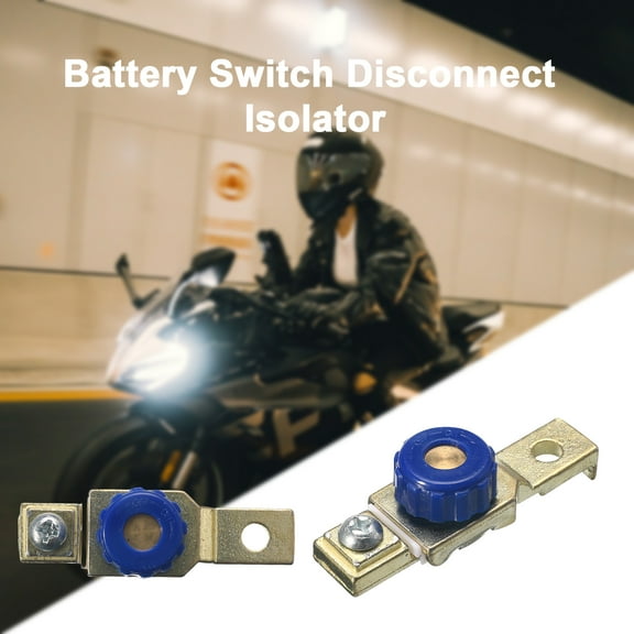 KGJQ Universal Battery Disconnect Isolator DC12V 80A Anti-leakage Car Battery Terminal Link Quick Cut-off Switch Motorcycle Accessories