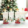 thumbnail image 2 of ZheElen Christmas LED Candle Light Bright Flickering Bulb Battery Operated Realistic Flames Fake Candle Type 2, 2 of 9