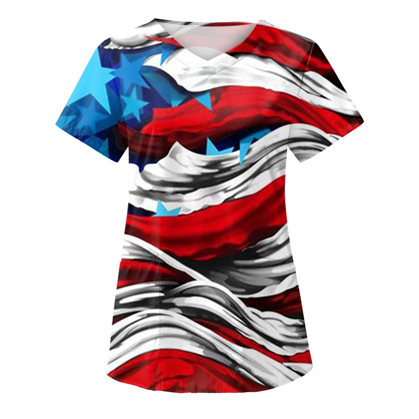 Aayomet Women Casual Fourth Of July Independence Day Printed