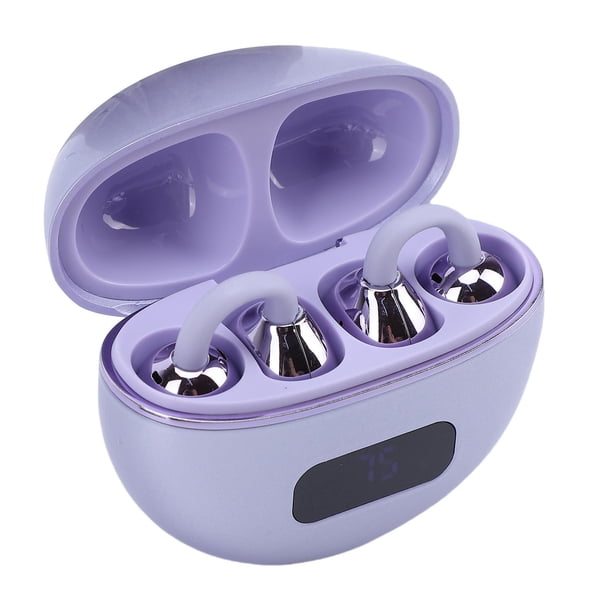 Auriculares Inalámbricos, Auriculares HiFi Con Micrófono Con Cancelación De Ruido, Auriculares Intrauditivos Con Pantalla LED Para Teléfono, Tableta, Entrenamiento