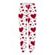 thumbnail image 2 of Pantalones anchos mujer Gibobby chándal informales con estampado de corazón Vino XL, 2 of 4