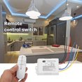 thumbnail image 1 of Receptor remoto Interruptor de RF inalámbrico ON/OFF Transmisor de lámpara de 220 V (tres vías), 1 of 9