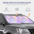 thumbnail image 4 of Haiem Fish Scale1 Car Windshield Sun Shade (2 Pieces) Foldable Windshield Sun Shade Car Accessories for Truck SUV Pickup-Large, 4 of 7