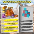 thumbnail image 3 of BrightBlox Juguete STEM de Bloques Magnéticos de Construcción de 120 Piezas, 3 of 7
