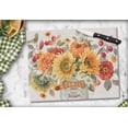 thumbnail image 2 of CounterArt Autumn in Bloom Tempered Glass Counter Saver/Cutting Board 15" by 12", 2 of 6