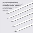 thumbnail image 4 of maskred 10 Pcs Brochettes de Brochettes Réutilisables de Qualité Alimentaire pour Grillades au Niveau Supérieur, 4 of 6