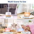 thumbnail image 7 of 500ml Essential Oil Diffuser with Remote Control, with 3 Timers 7 Colors Ambient Light for Large Room Home Office, 7 of 7