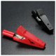 thumbnail image 2 of Sonda de Prueba de Abrazadera de Conector de Pinza de Cocodrilo Aislada 4X Rojo + Negro, 2 of 4