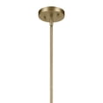 thumbnail image 4 of 43912NBR Kichler Lighting Avery - 1 Light Pendant-11 Inches Tall and 14 Inches Wide-Natural Brass Finish, 4 of 4
