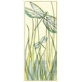 thumbnail image 2 of Zarris, Chariklia 10x18 White Modern Wood Framed Museum Art Print Titled - Gossamer Dragonflies II, 2 of 4