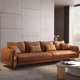 thumbnail image 2 of Italian Minimalist Sofa Metal Leg Adults Comfortable Back Rest Floor Armsofa Longue Living Room Soft Canape Salon Home Furniture My Lux Decor Round, 2 of 11