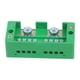 thumbnail image 2 of Conector de bloque de terminales Bloque de regleta de terminales Conector de bloque de terminales de alimentación para 2 en 8 Verde, 2 of 7