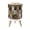 Color 4, variant on Small Trash Can with Lid Forest Wildlife Deer Bear Wolf Trees Soft Watercolor Style 1.8 Gallon Dog Proof Trash Can Round Garbage Can Waste Bin Wastebasket for Bathroom Bedroom Living Room