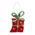 thumbnail image 2 of Décorations d'Arbre de Noël, Pendentif Décoratif de Noël, Cadeau Multi-Usage Rouge, 2 of 9