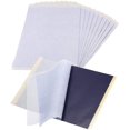 thumbnail image 1 of 50 hojas de papel de calco para tatuajes de papel de grafito, 1 of 5