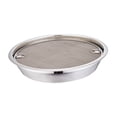 thumbnail image 4 of Red de drenaje de aceite Bandeja para hornear Colador Bandeja de drenaje de malla Colador de malla Freidora resistente plata, 4 of 9