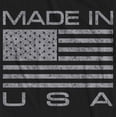 thumbnail image 3 of Made In USA Vintage Distressed Flag Patriotic American July 4th T-Shirt, 3 of 3
