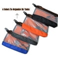 thumbnail image 2 of Juego de bolsas para herramientas WELKINLAND, transparentes, 4 piezas de 13 pulgadas con cremallera, 2 of 8