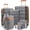 Gray, variant on MIUSSE Hard Shell Luggage Sets 7 Pieces, 28/24/20 inch Suitcase Sets with Spinner Wheels & TSA Lock, Hard Case Luggage Set with Travel Backpack and Packing Cubes