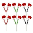 thumbnail image 2 of 3 Pcs, 12inch Christmas Elf Stuffed Legs Stuck Tree Topper Decorations - Plush, Striped, and Colorful with Fixed Wire, Perfect for Holiday Tree Decorations and Party Supplies, Christmas Decorations, 2 of 5