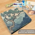 thumbnail image 4 of FORMRS 3 Ring Photo Album 4"x6" Self Adhesive Large Capacity PU Leather Cover, Tree in The Mountains, 4 of 8