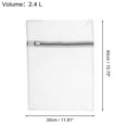 thumbnail image 3 of Unique Bargains 1 Pc Extra Thick Coarse Mesh Laundry Bags for Laundry Room 15.75"x11.81" 2.4L Gray, 3 of 5