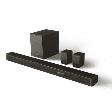Restored Hisense 5.1 Channel Soundbar with Wireless Subwoofer (AX5100G)-Black (Refurbished)