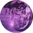thumbnail image 1 of Ahgly Company Machine Washable Indoor Round Transitional Bright Purple Area Rugs, 3' Round, 1 of 7